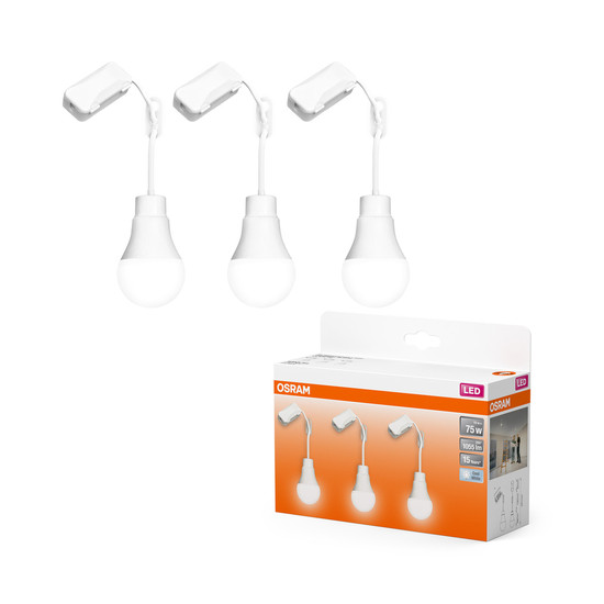 OSRAM LED Deckenleuchte RENOVATION LAMPS WITH TERMINAL BLOCK Terminal Block 10W 840 Triple Pack Neutralweiss 4099854421471