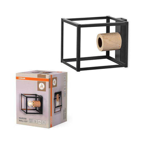 OSRAM Wandleuchte Decor Nairobi Wall E27 4099854440243