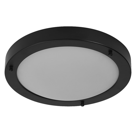 OSRAM Deckenleuchte Bathroom Ceiling Luminaire IP44 E27 310mm E27 Black 4099854444456