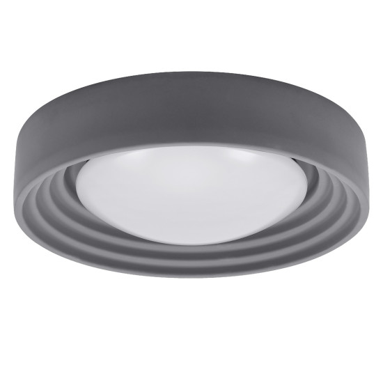OSRAM LED Deckenleuchte Orbis Concrete 400MM 18W 830 Click Dim Gray Dimmbar Warm weiß 4099854446733