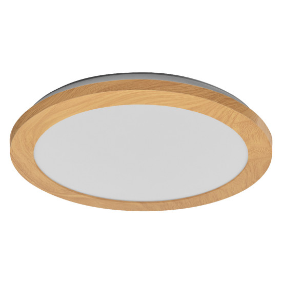 OSRAM LED Aussen-Deckenleuchte Orbis Disc 30CM 22W Click CCT IP44 Wood Decor Warm weiß,Kalt weiß 4099854446856