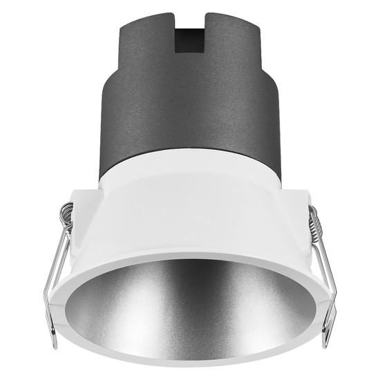 OSRAM LED Deckenleuchte LED SPOT RECESS TWIST PRO 93mm 10W 3000K White Silver Warm weiß 4099854447013
