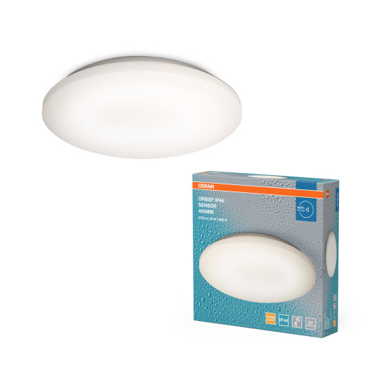 OSRAM LED Aussen-Deckenleuchte ORBIS IP44 400mm 25W Warm weiß 4099854448140