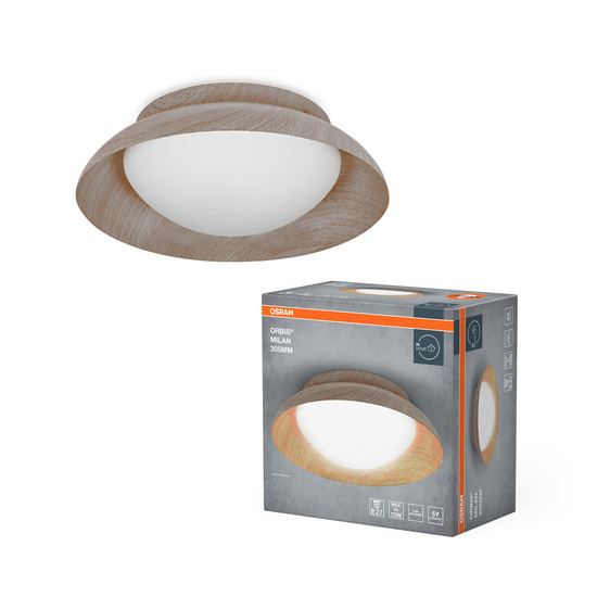 OSRAM Deckenleuchte ORBIS MILAN 305 mm 2XE27 WD 4099854449321