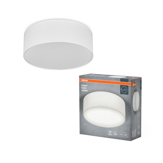 OSRAM Deckenleuchte ORBIS PARIS 300 mm 1XE27 WT 4099854449420