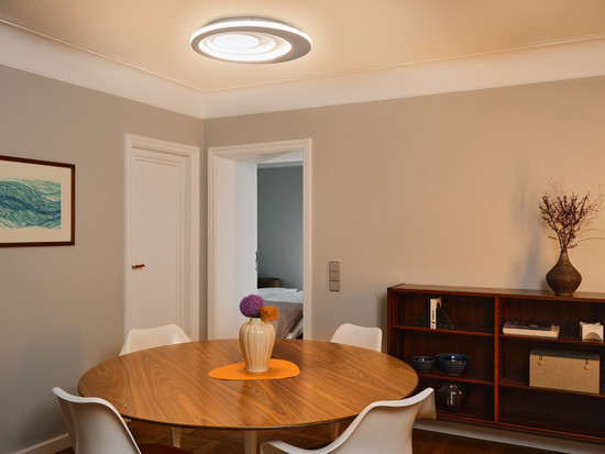 OSRAM LED Deckenleuchte ORBIS SPIRAL MAIN AND SIDE LIGHT 505mm 42W White Warm weiß 4099854450402