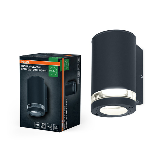 OSRAM Aussen-Wandleuchte ENDURA BEAM Gap Wall Down GU10 4099854451928