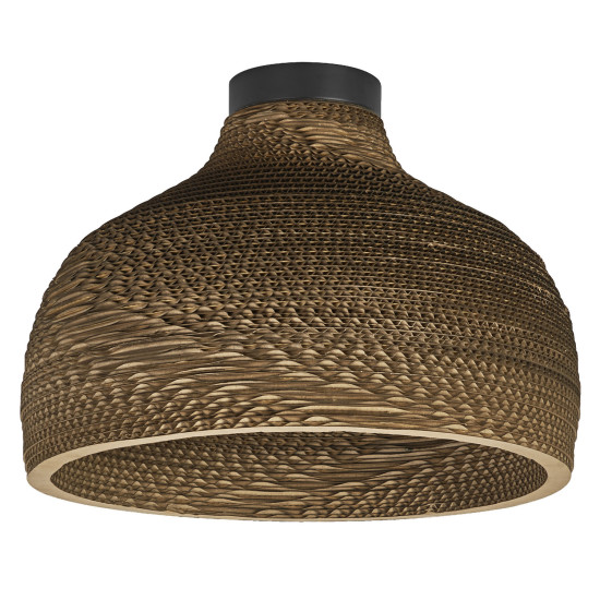 OSRAM Deckenleuchte Decor Cardboard Hat Ceiling E27 Brown 4099854453199