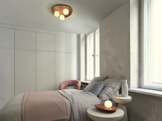 OSRAM Deckenleuchte Decor Clay Nest Ceiling 3XG9 Brown 4099854453458