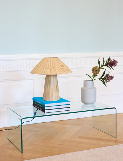 OSRAM Tischleuchte Decor Bamboo Paper Hut Table 1XE27 Brown 4099854453694
