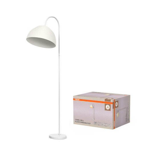 OSRAM Stehleuchte Decor Camel Bell Floor E27 DIM White Dimmbar 4099854453816