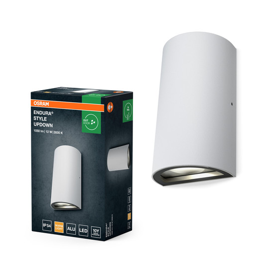 OSRAM LED Aussenleuchte ENDURA STYLE UPDOWN 12W White Warm weiß 4099854453830