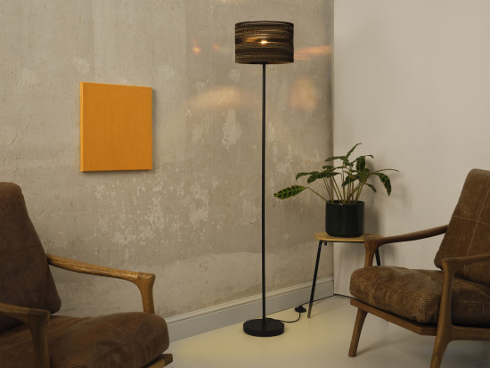 OSRAM Stehleuchte Decor Cardboard Cylinder Floor E27 Brown 4099854453953