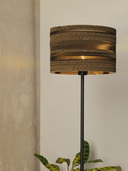 OSRAM Stehleuchte Decor Cardboard Cylinder Floor E27 Brown 4099854453953