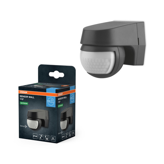 OSRAM Aussen-Wandleuchte SENSOR WALL 110DEG IP44 DG 4099854454073