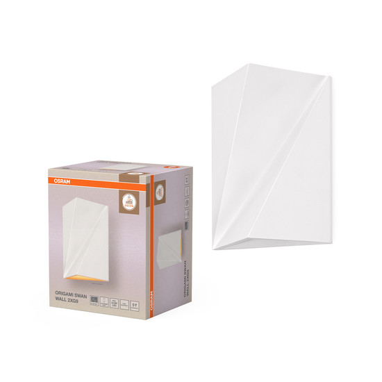 OSRAM Wandleuchte Decor Origami Swan Wall 2XG9 White 4099854454288