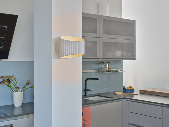 OSRAM Wandleuchte Decor Plaster Band Wall 255 1XE27 4099854454387