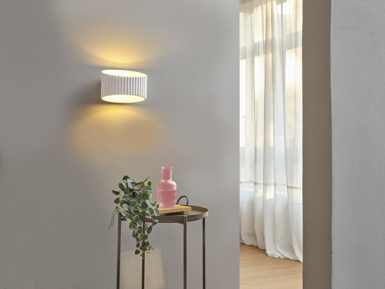 OSRAM Wandleuchte Decor Plaster Band Wall 345 1XE27 White 4099854454400