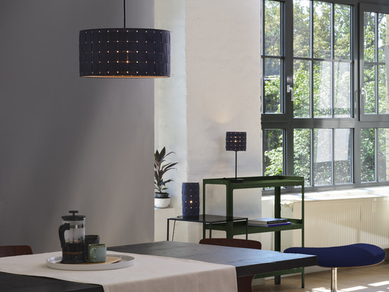 OSRAM Tischleuchte Decor Felt Weaving Stand Table E14 Dark Gray 4099854454462