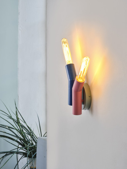OSRAM Wandleuchte Decor Straw Wall 2XE27 Multicolor 4099854454721