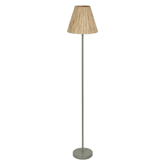 OSRAM Stehleuchte Decor Raffia Floor E27 Green 4099854454943