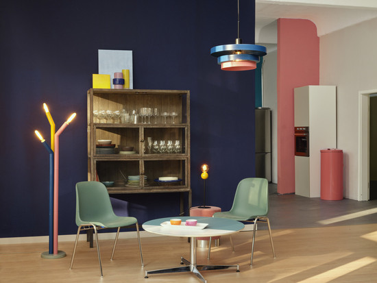 OSRAM Stehleuchte Decor Straw Floor 3XE27 Multicolor 4099854454981