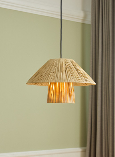 OSRAM Pendelleuchte Decor Bamboo Paper Hut Pendant 400 E27 Brown 4099854458569