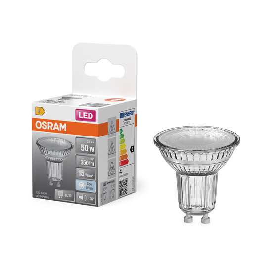 OSRAM LED Leuchtmittel LED STAR PAR16 3.7W 840 GU10 Neutralweiss 4099854458620