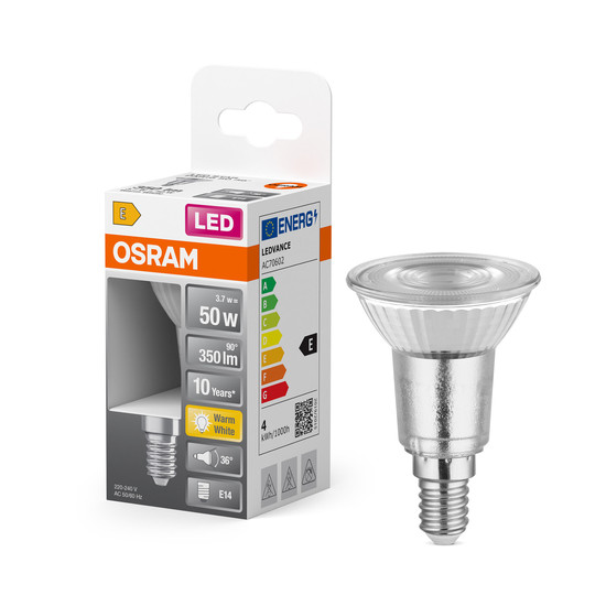 OSRAM LED Leuchtmittel LED STAR PAR16 3.7W 827 E14 Warm weiß 4099854458705