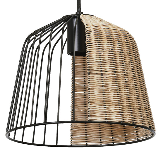 OSRAM Pendelleuchte Decor Cage Bell Pendant E27 Black 4099854458729