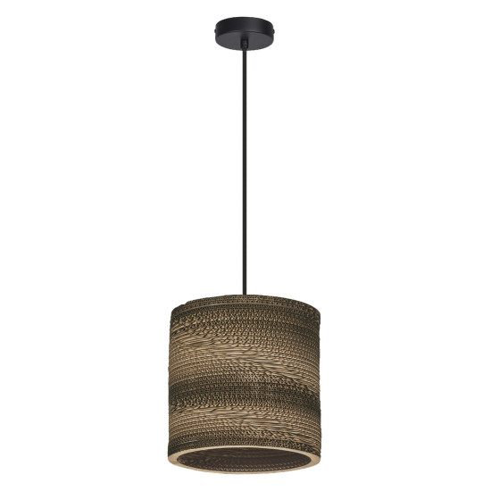 OSRAM Pendelleuchte Decor Cardboard Cylinder Pendant E27 Brown 4099854458866