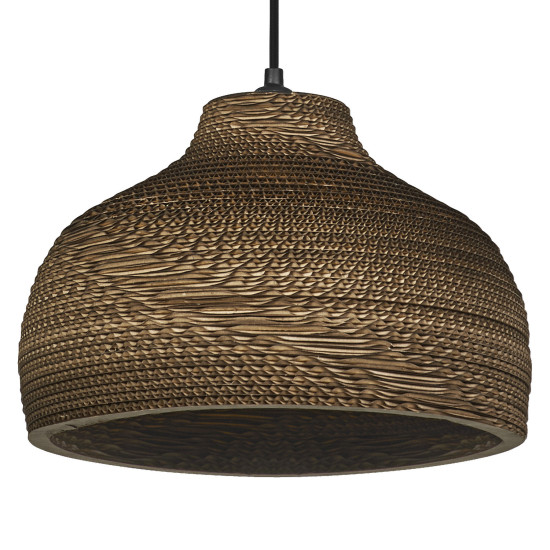 OSRAM Pendelleuchte Decor Cardboard Hat Pendant E27 Brown 4099854458903
