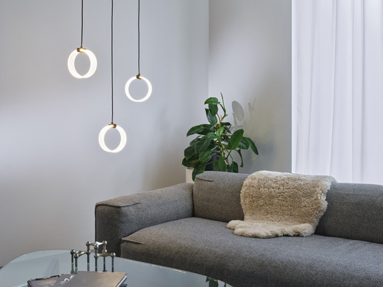 OSRAM LED Pendelleuchte Decor Circle 3XPendant LN 20W Click CCT Black Warm weiß,Kalt weiß,Kaltes Tageslicht 4099854459023