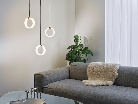 OSRAM LED Pendelleuchte Decor Circle 3XPendant LN 20W Click CCT Black Warm weiß,Kalt weiß,Kaltes Tageslicht 4099854459023