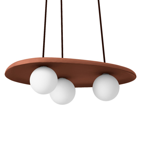 OSRAM Pendelleuchte Decor Clay Nest Pendant 3XG9 Brown 4099854459061