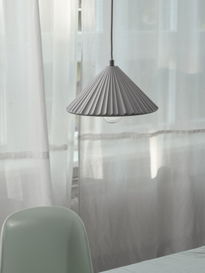 OSRAM Pendelleuchte Decor Concrete Pyramid Pendant E27 Dark Gray 4099854459184