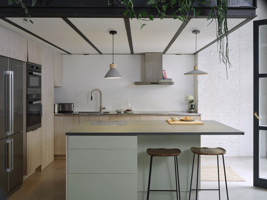 OSRAM Pendelleuchte Decor Concrete Wood Pendant 220 mm E27 Dark Gray 4099854459245