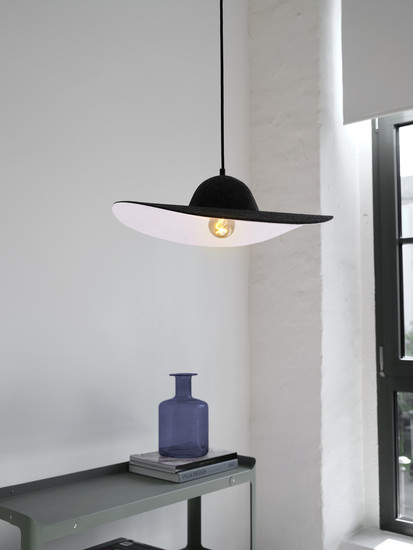 OSRAM Pendelleuchte Decor Felt Hat Pendant 1XE27 Dark Gray 4099854459320