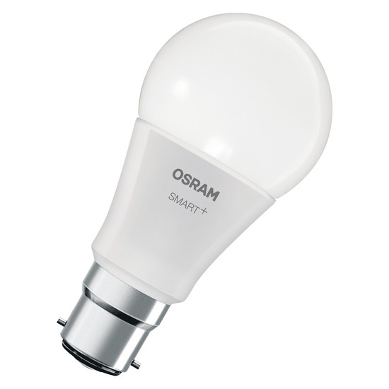 OSRAM LED Leuchtmittel SMART+ Classic Multicolour 9W 220V RGBTW FR B22D Dimmbar RGBTW 4099854460357