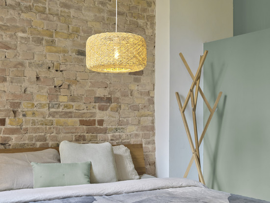 OSRAM Pendelleuchte Decor Paper Bale Pendant 1XE27 Beige 4099854460630