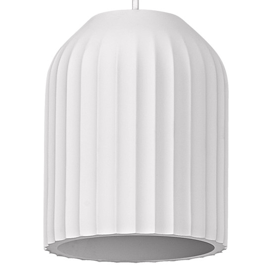 OSRAM Pendelleuchte Decor Plaster Routes Pendant 150 1XE27 White 4099854460890