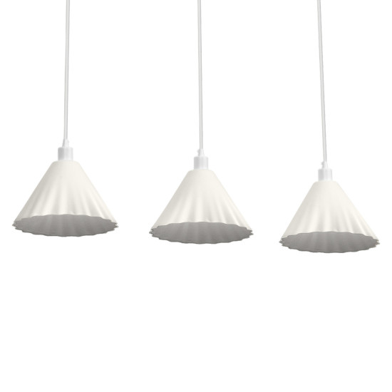 OSRAM Pendelleuchte Decor Pulp Pendant 3XE14 White 4099854461095