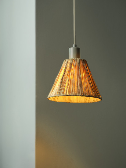 OSRAM Pendelleuchte Decor Raffia Pendant 1XE27 Green 4099854461149