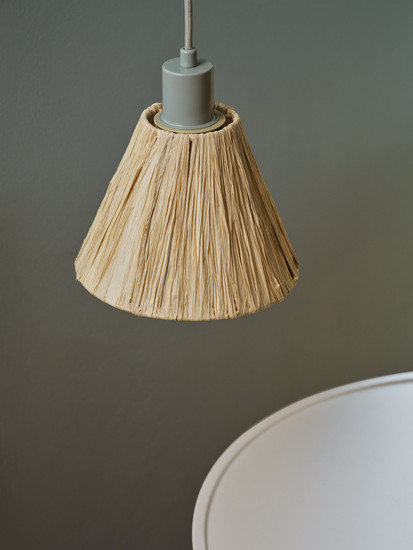 OSRAM Pendelleuchte Decor Raffia Pendant 1XE27 Green 4099854461149