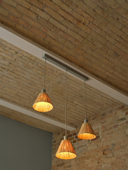 OSRAM Pendelleuchte Decor Raffia Pendant Linear 3XE27 Green 4099854461187