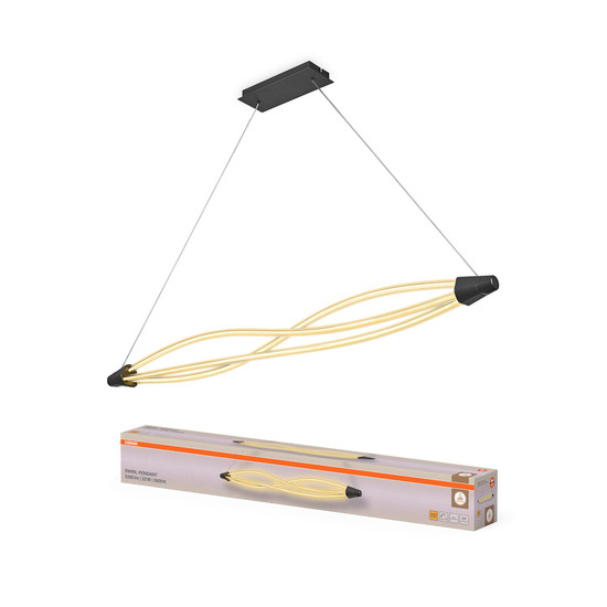 OSRAM LED Pendelleuchte Decor Swirl Pendant 22W 830 Click DIM Dimmbar Warm weiß 4099854461590