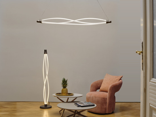 OSRAM LED Pendelleuchte Decor Swirl Pendant 22W 830 Click DIM Dimmbar Warm weiß 4099854461590