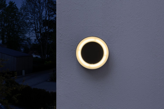 OSRAM LED Aussen-Deckenleuchte ENDURA STYLE RING 13.5W Dark Gray Warm weiß 4099854461835