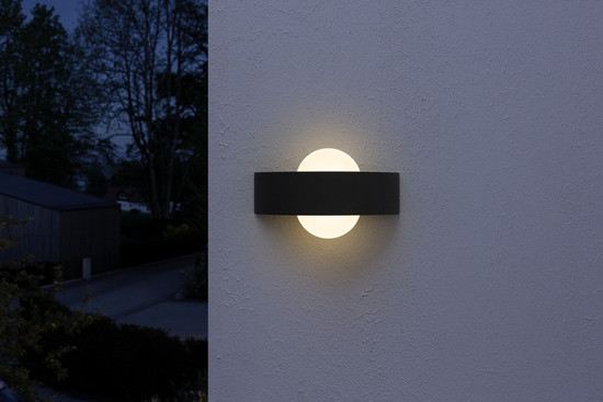 OSRAM LED Aussenleuchte ENDURA STYLE SHIELD Square 11W Dark Gray Warm weiß 4099854461873