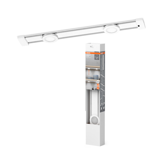 OSRAM LED Wandleuchte LINEAR LED MAGNET 2 Spot Sensor 7W 840 DIM Dimmbar Neutralweiss 4099854462290